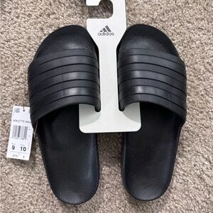 Adidas Adilette Aqua Black Slides
